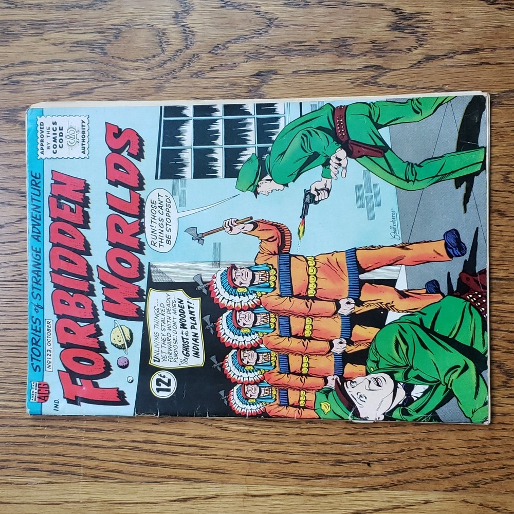Vintage 60s Forbidden Worlds No. 123 American Comics Group Comic Book